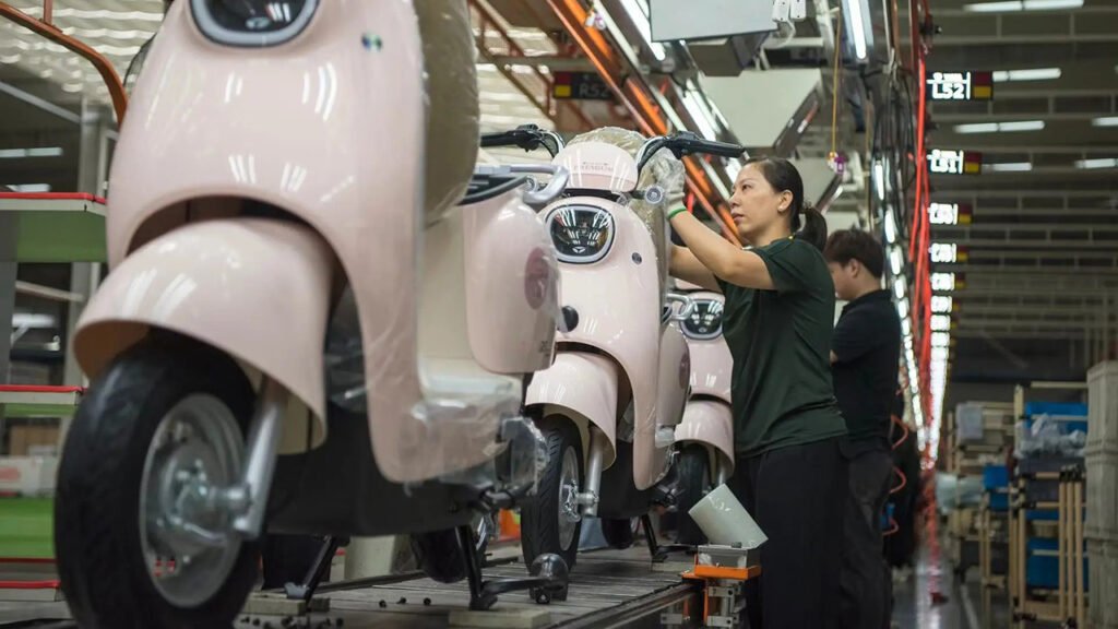 E-bike production line assembly line