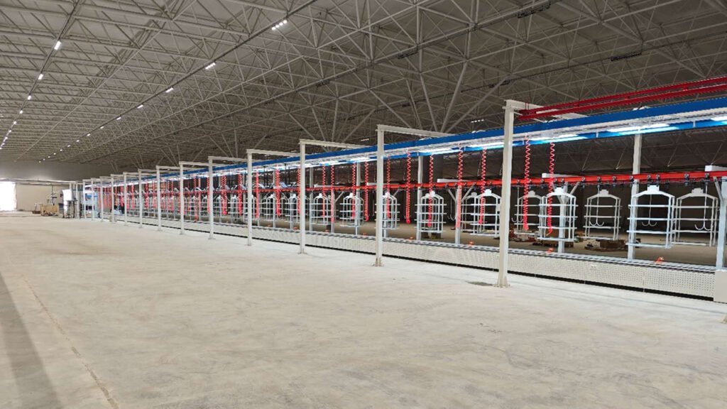 motorcycle production line