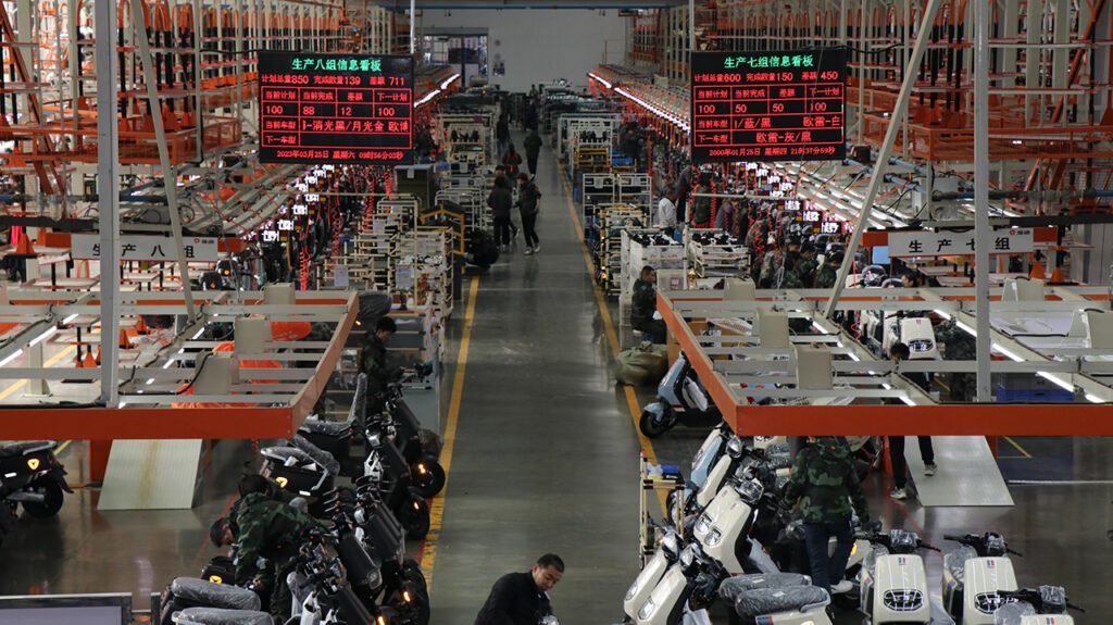 How to produce the Electric 2 wheelers,E-bile Production line