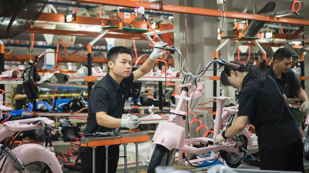 E-bike production line assembly line