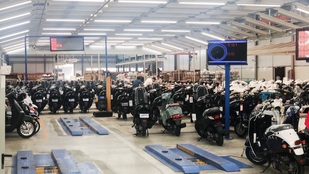 Motorcycle Test Equipment Line