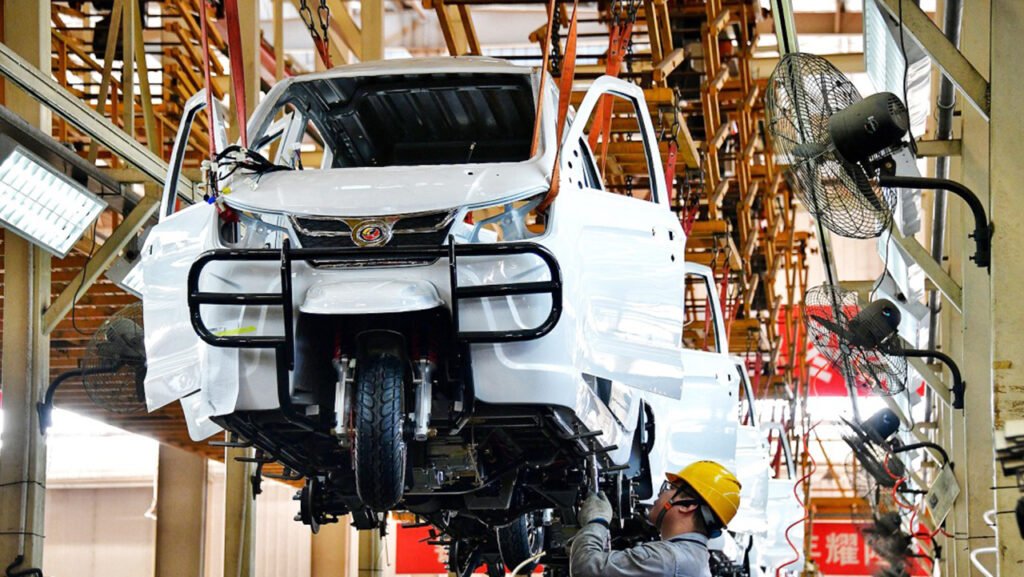 Passenger Tricycle assembly line production line