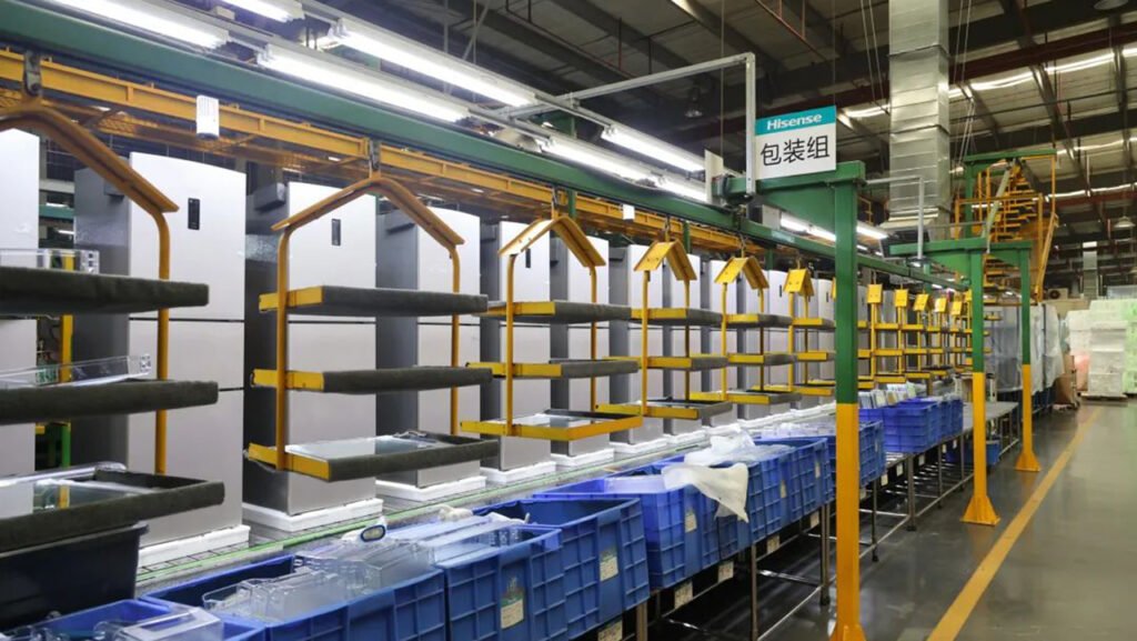 fridge Production Line Description