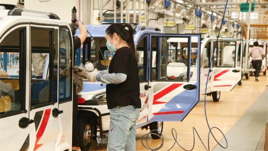 Passenger Tricycle assembly line production line