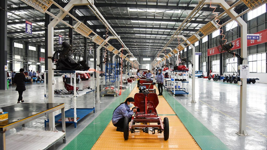 Tricycle Slat Conveyor Production Line