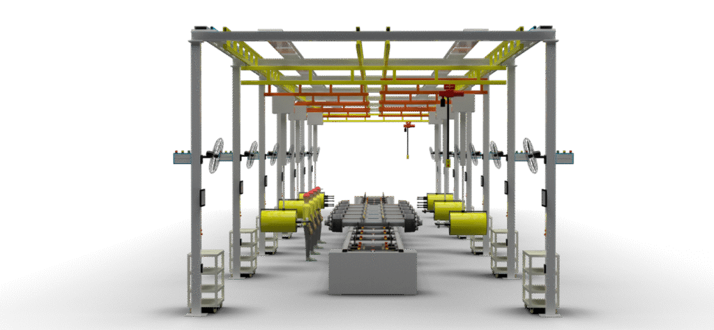 axle production line