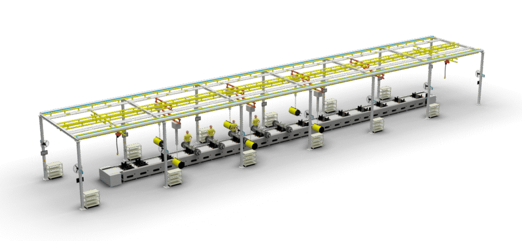 axle production line