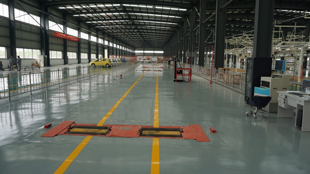 Pre Line Inspection Automotive Testing Line-Pre-delivery Vehicle Final Inspection-Test ...