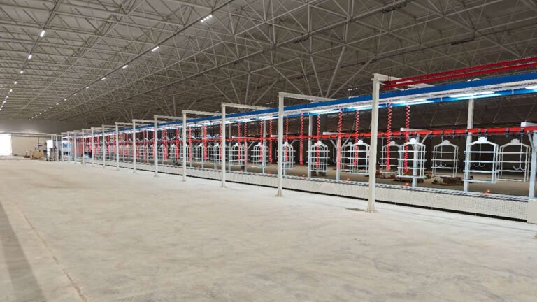 motorcycle production line