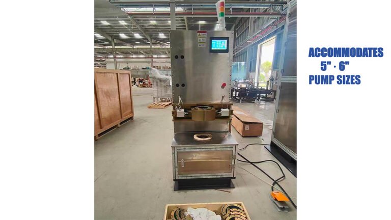 Submersible Pump Inlet Connector Tightening Machine for Specific Pump Size Ranges