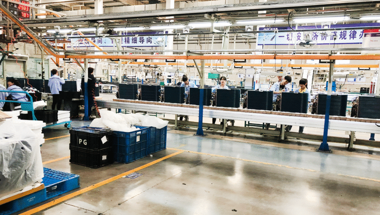 Characteristics of Semi-Automatic Air Conditioner Production Line