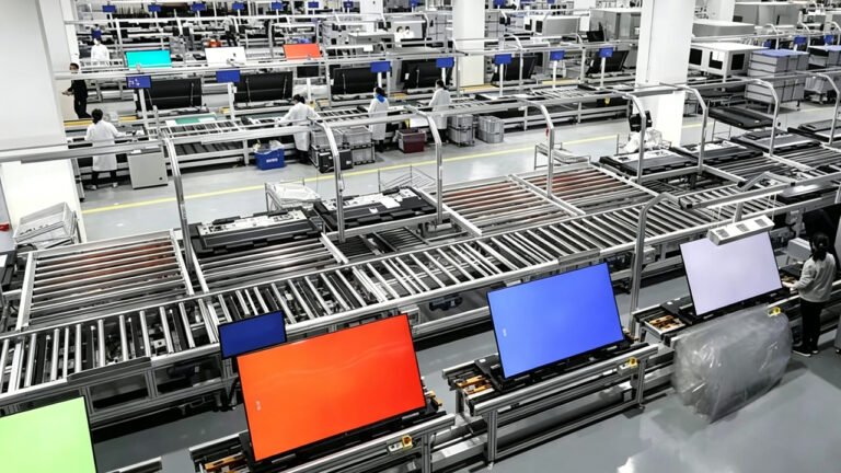 TV assembly line