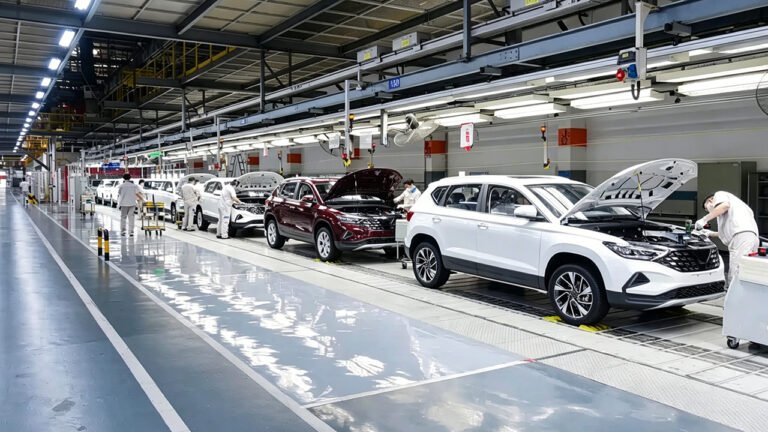sedan final production line